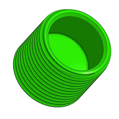 Nắp đuôi pedal - M14x1 - Inbus 6mm