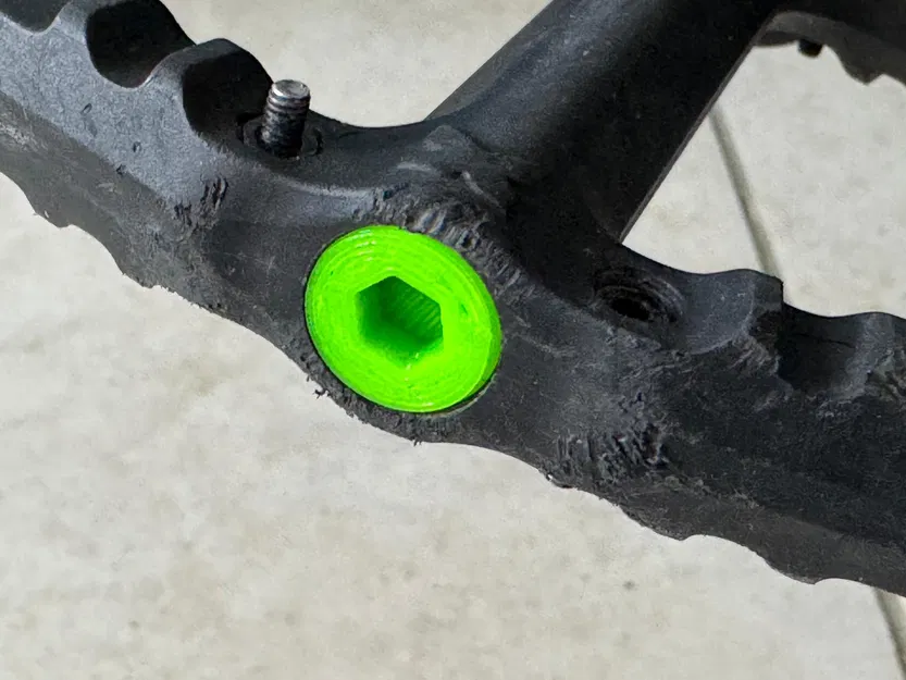 Nắp đuôi pedal - M14x1 - Inbus 6mm - Image 4