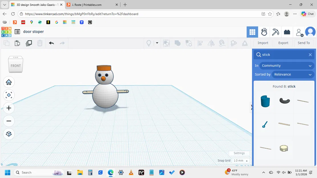 Người tuyết trang trí cho ngôi nhà của bạn - Image 1