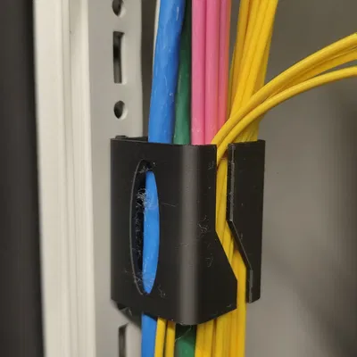 Bộ gom cáp không cần ốc cho tủ rack Rittal