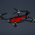Bộ chi tiết in được cho frame drone FPV GEPRC MK4 7inch - Thumbnail 1