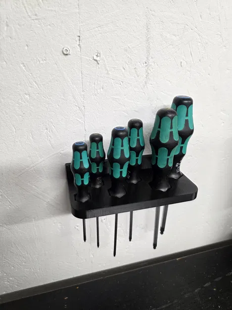Giá Treo Tường Tua Vít Lục Giác Wera – Wera Allen Key Screwdriver Holder - Image 2