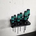 Giá Treo Tường Tua Vít Lục Giác Wera – Wera Allen Key Screwdriver Holder - Thumbnail 2