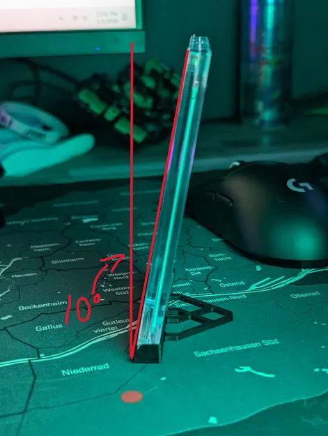 Giá đỡ thẻ cho hộp thẻ nam châm (Card stand for magnetic case) - Image 3