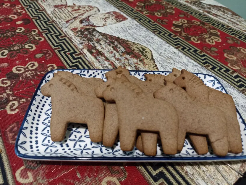 Khuôn cắt bánh quy ngựa Dala Thụy Điển (Swedish horse cookie cutter) - Image 1