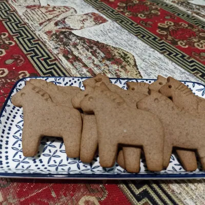 Khuôn cắt bánh quy ngựa Dala Thụy Điển (Swedish horse cookie cutter)