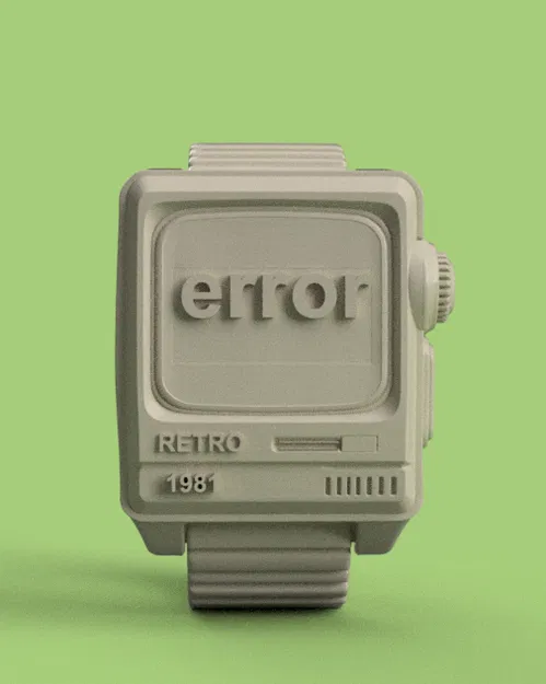 Retro Watch – Đồng hồ đeo tay phong cách retro - Image 3