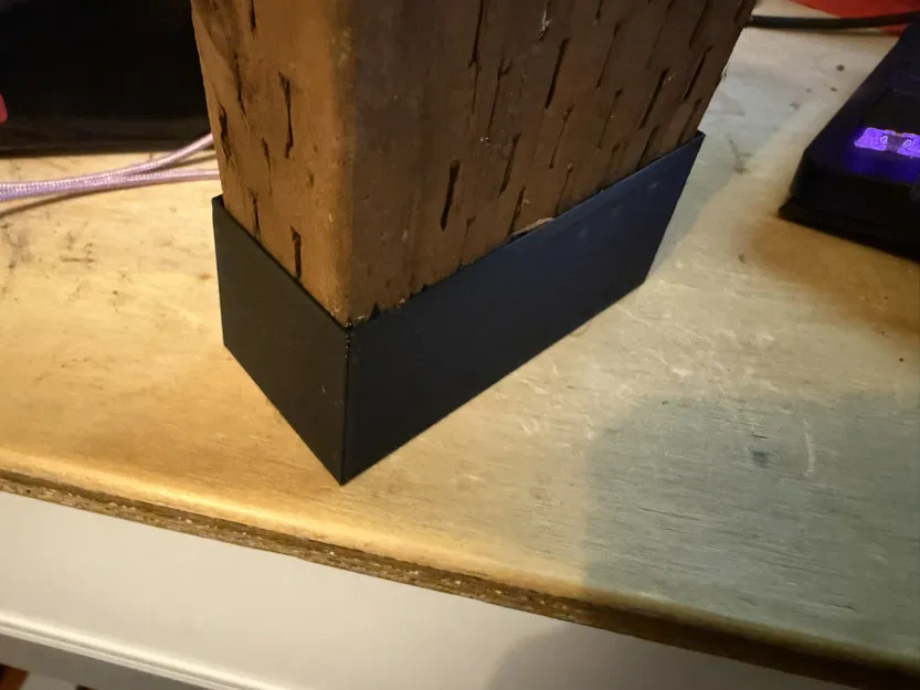 Cục kê nâng kệ gỗ 2×4 (nâng 38 mm, PETG) - Image 1