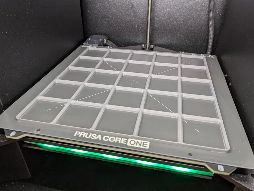 Tấm đế Gridfinity SIÊU NHẸ (Parametric) có thanh đỡ cầu mọi nơi - Image 1