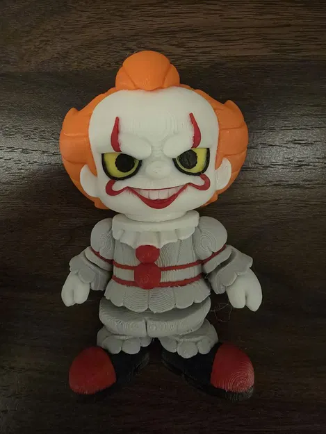 Pennywise flexible – Figure dẻo với 2 đầu thay thế - Image 2
