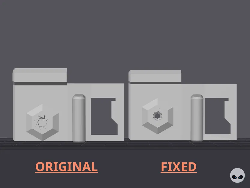 Qidi Q1 Pro Filament Cutter 2 - Sửa lệch canh lỗ PTFE (Fixed Alignment) - Image 1