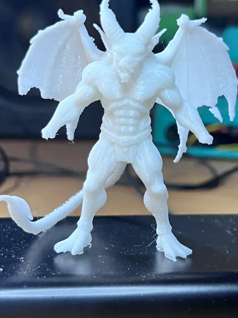 (STL MODIFICADO) Tượng Chiến Binh Quỷ Địa Ngục - Nhân Vật Fantasy Original - Image 2