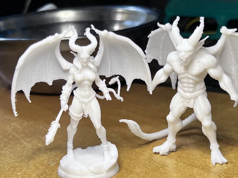 (STL MODIFICADO) Tượng Chiến Binh Quỷ Địa Ngục - Nhân Vật Fantasy Original - Image 6