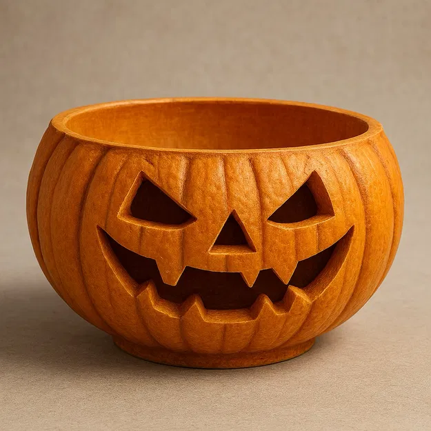 Tô Đựng Kẹo Bí Ngô Halloween - Image 1