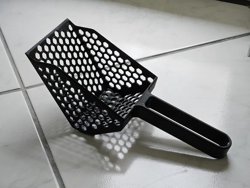 Muỗng xúc cát vệ sinh cho mèo có đế - Image 3