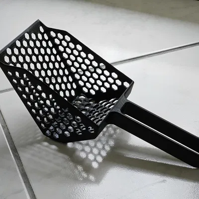 Muỗng xúc cát vệ sinh cho mèo có đế