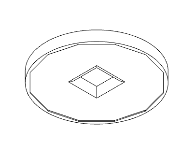 Đồng xu xỏ dây giày (đường kính 12mm) - Image 2