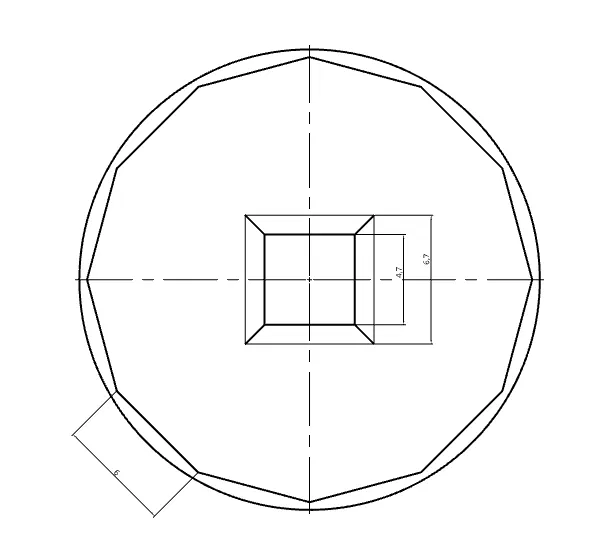 Đồng xu xỏ dây giày (đường kính 12mm) - Image 5