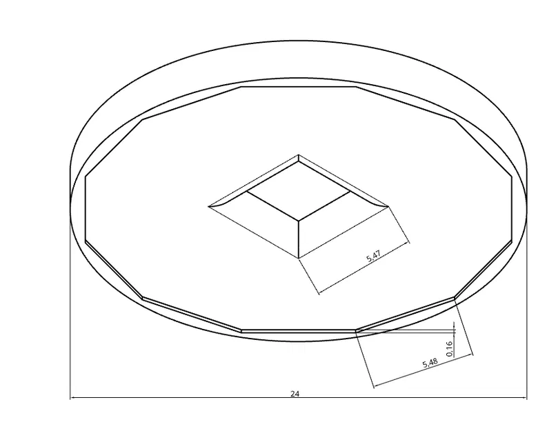 Đồng xu xỏ dây giày (đường kính 12mm) - Image 6