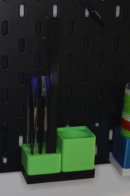 Phễu Gridfinity nhỏ xếp chồng hoàn toàn (1x1x7) - Image 1