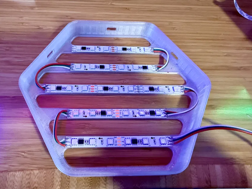 LED Pods – Đèn LED ốp tường hình lục giác - Image 2