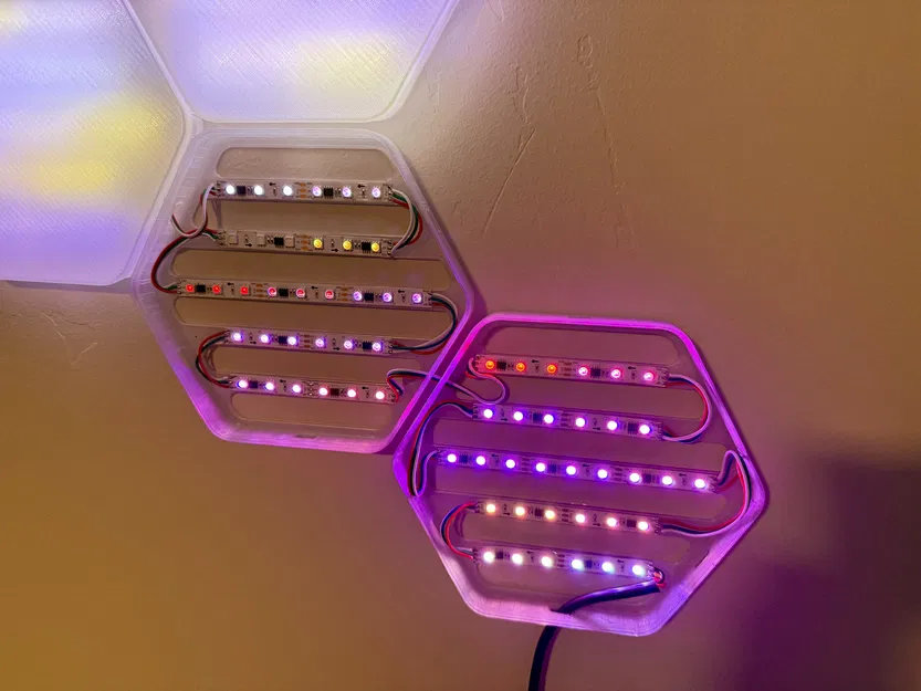 LED Pods – Đèn LED ốp tường hình lục giác - Image 3