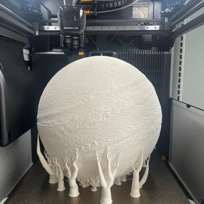 Bộ sưu tập Đèn Hành Tinh Lithophane Hệ Mặt Trời - ⌀295mm