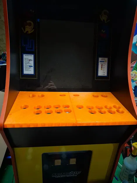 Bệ joystick Arcade 1Up Pacman chuyển sang MAME cabinet - Image 1