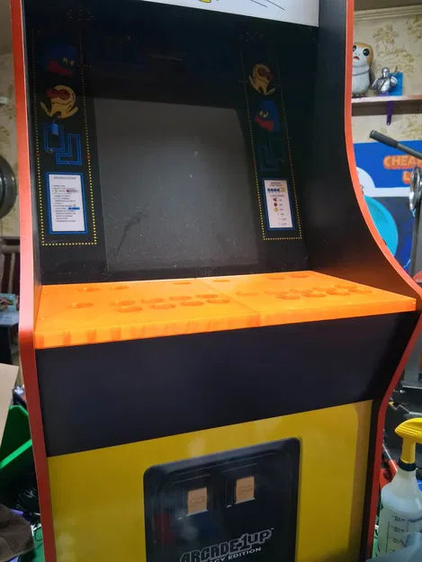 Bệ joystick Arcade 1Up Pacman chuyển sang MAME cabinet - Image 2