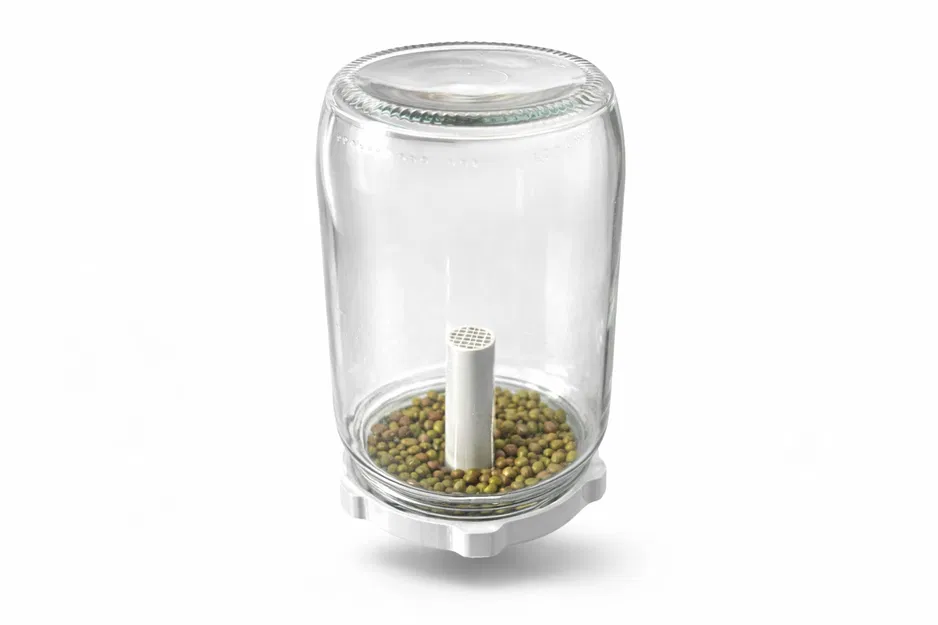 Nắp ươm mầm cho hũ – Jar Lid Sprouter (Seed Germination Cap TO82) - Image 1