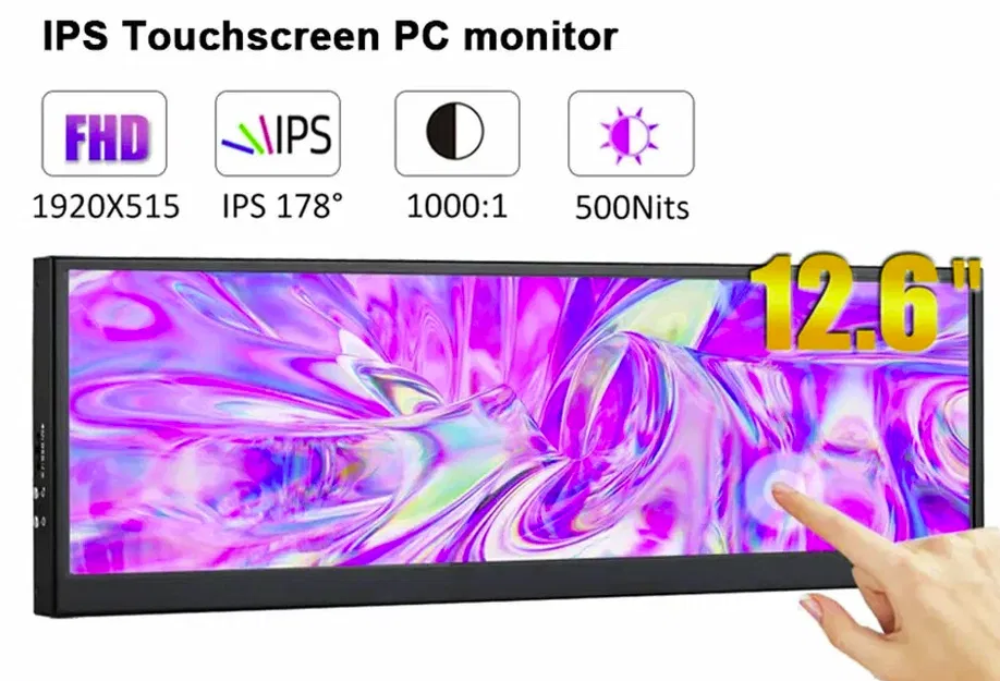 Tay cầm để bàn cho board LCD 320x100x10 mm (D x C x R) - Image 3