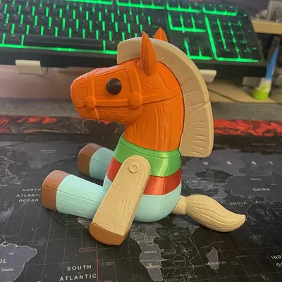 Ngựa Gỗ Retro – noAMS