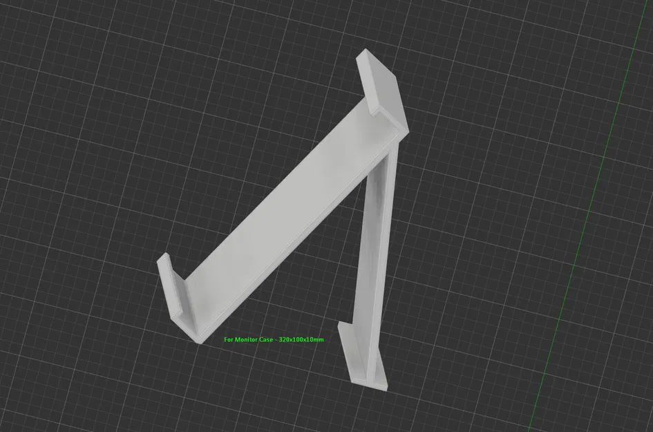 Tay cầm để bàn cho board LCD 320x100x10 mm (D x C x R) - Image 4