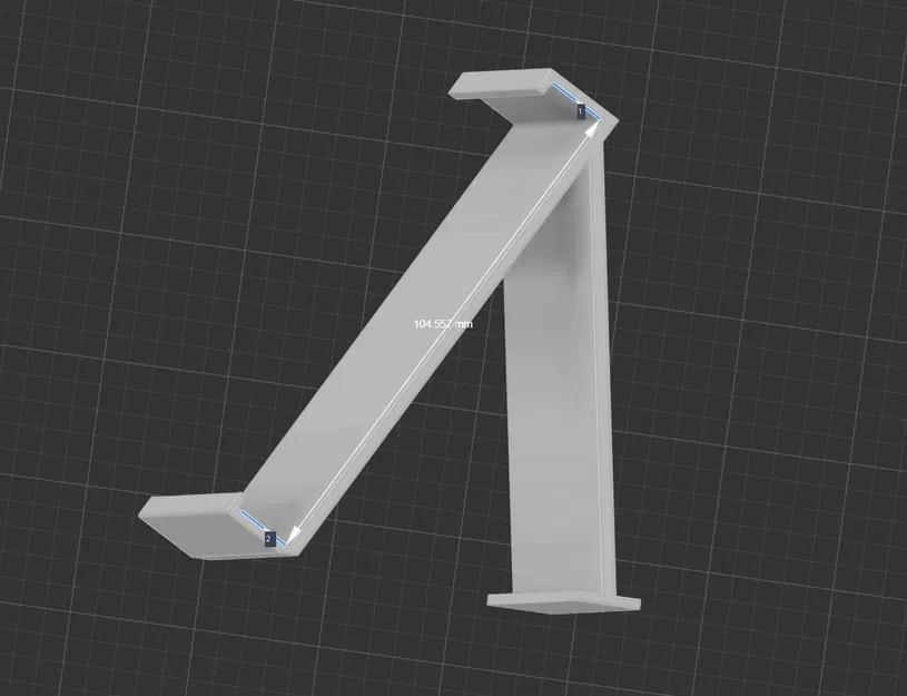 Tay cầm để bàn cho board LCD 320x100x10 mm (D x C x R) - Image 5