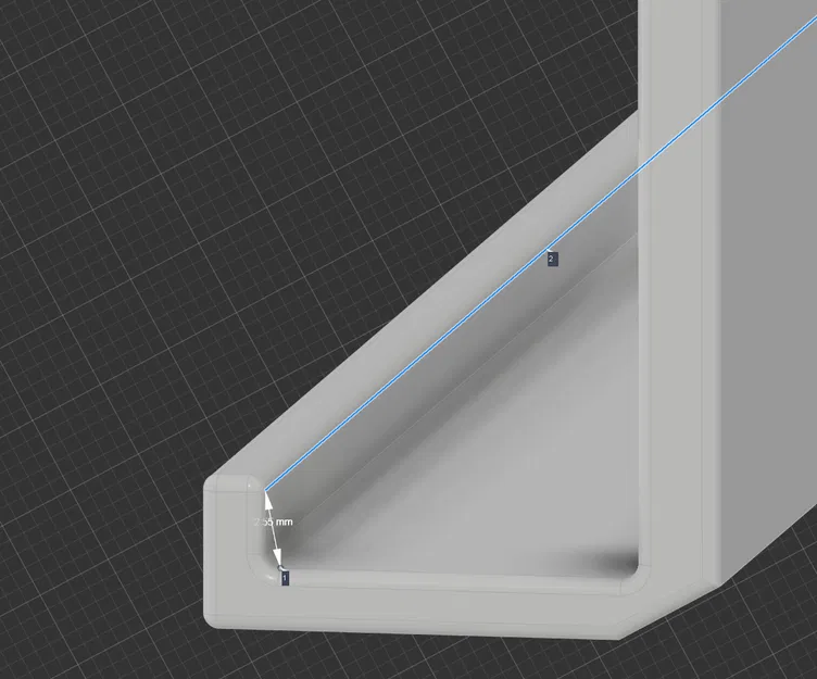 Tay cầm để bàn cho board LCD 320x100x10 mm (D x C x R) - Image 7