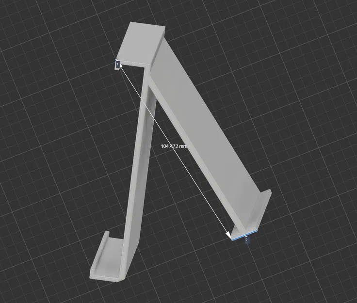 Tay cầm để bàn cho board LCD 320x100x10 mm (D x C x R) - Image 10