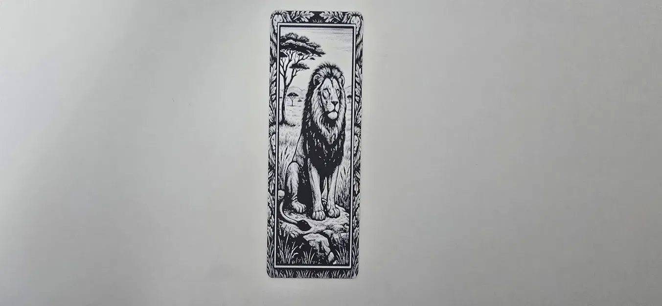 Bookmark Sư Tử Uy Nghi – Vua Thảo Nguyên - Image 1