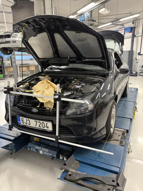 Đồ gá canh chỉnh bánh xe bằng dây (String Wheel Alignment Jig) - Image 2