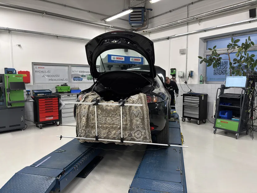 Đồ gá canh chỉnh bánh xe bằng dây (String Wheel Alignment Jig) - Image 3