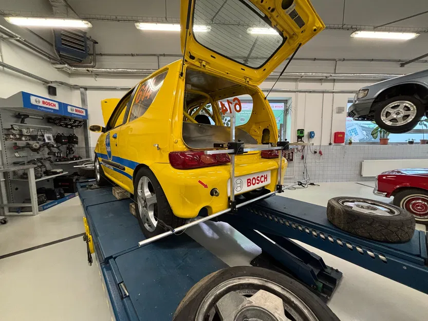 Đồ gá canh chỉnh bánh xe bằng dây (String Wheel Alignment Jig) - Image 5