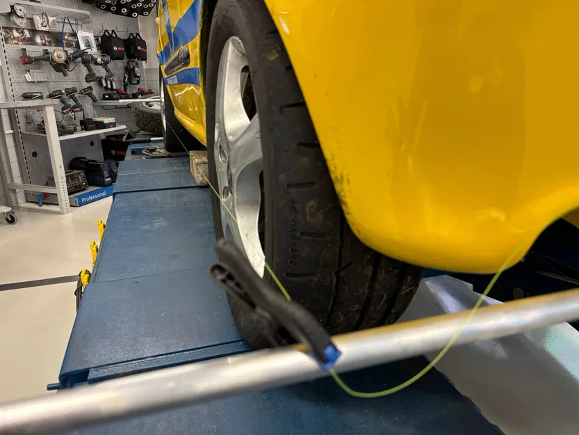 Đồ gá canh chỉnh bánh xe bằng dây (String Wheel Alignment Jig) - Image 6