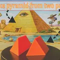 Làm kim tự tháp từ puzzle hai mảnh - Thumbnail 1