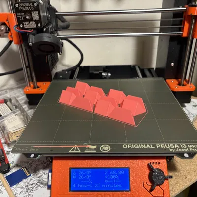 Làm kim tự tháp từ puzzle hai mảnh