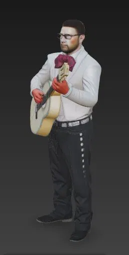 Nhân vật nam GTA5 (Mariachi) / Male character GTA5 - Image 3