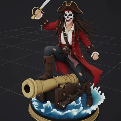 Tượng Cướp Biển Epic (Epic Pirate Figurine)