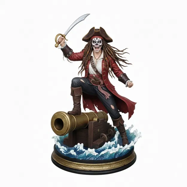 Tượng Cướp Biển Epic (Epic Pirate Figurine) - Image 5
