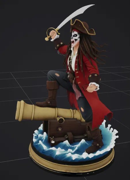Tượng Cướp Biển Epic (Epic Pirate Figurine) - Image 8