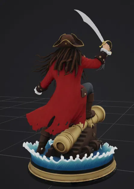 Tượng Cướp Biển Epic (Epic Pirate Figurine) - Image 9