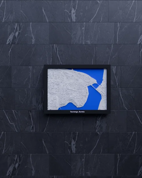 Tauranga, Bureta, New Zealand - Mô hình 3D Miniature - Image 1