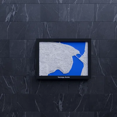 Tauranga, Bureta, New Zealand - Mô hình 3D Miniature